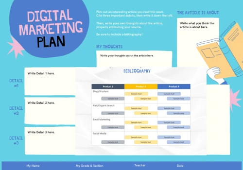 Digital Marketing Plan