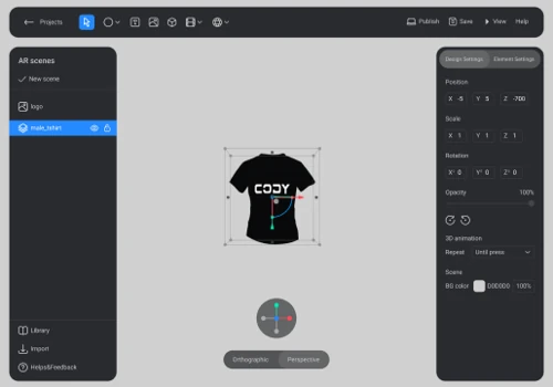 NoCode AR Platform