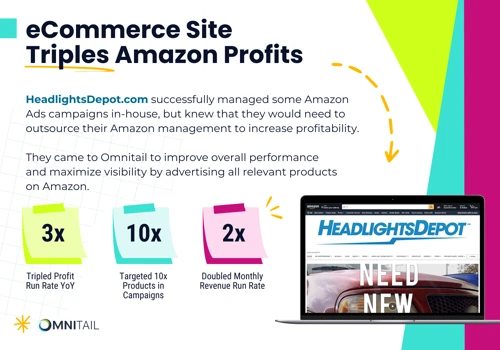 Case Study: Profitability Increases 3x on Amazon