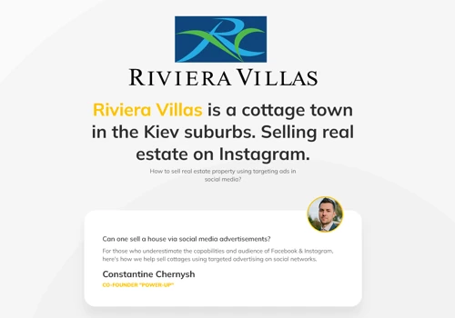 Selling real estate on Instagram