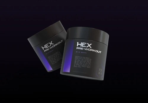 HEX Supps Branding & Product Packaging