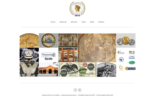 Sarasota Coin - Wordpress