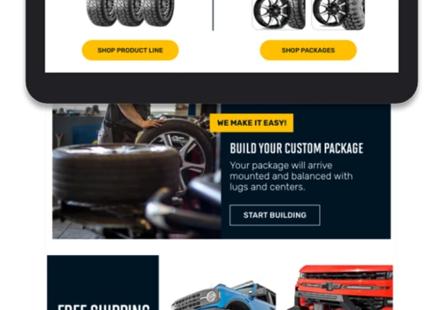Email Marketing National Tire and Wheel
