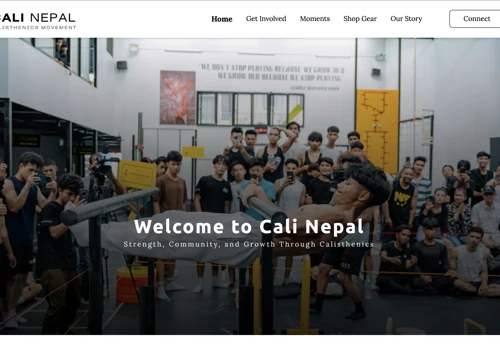 Cali Nepal Website