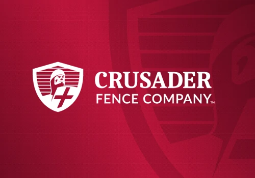 Crusader Fence logo redesign