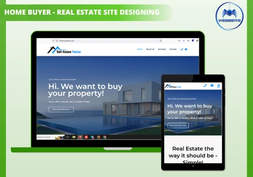 Home Buyer - Real Estate Website Designing