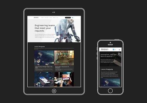 Development of a Corporate Website for the Company «Jasoren»