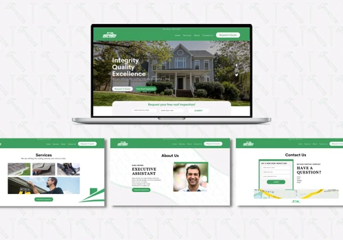 Refined Roofing Web Development