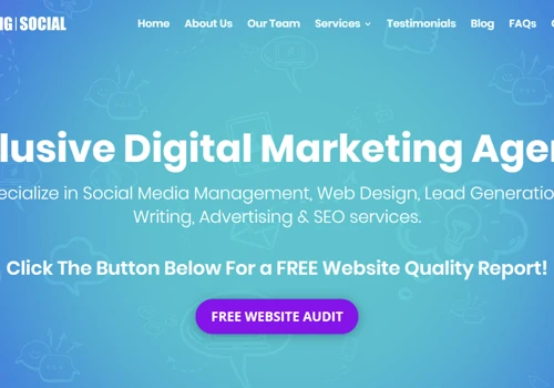 Strong-Social.com | Brainy Bulls Web Design & Development Project