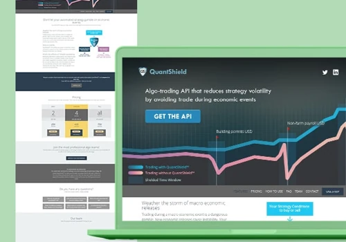 Financial API & Website