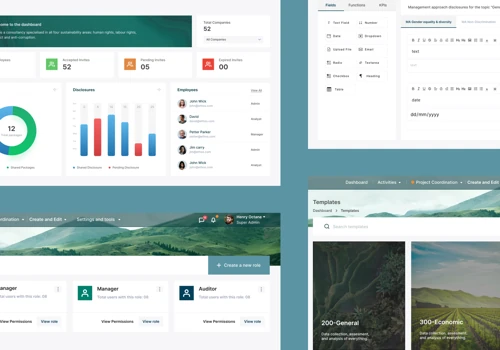 Sustainability Reporting Management Platform