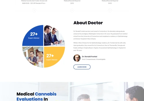 Website Design and Development for Clinic