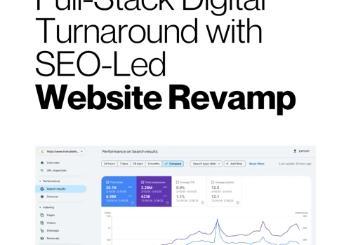 Full-Stack Digital Turnaround with SEO-Led Website