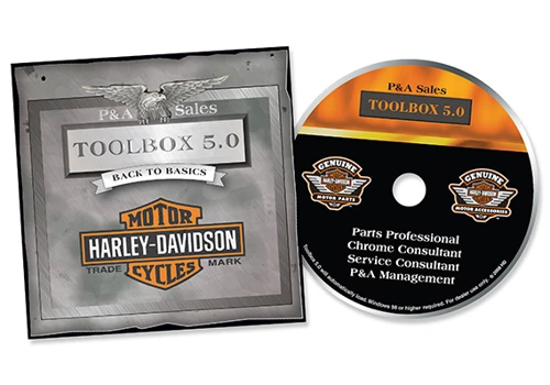 Toolbox 5.0 CD Design for Harley-Davidson