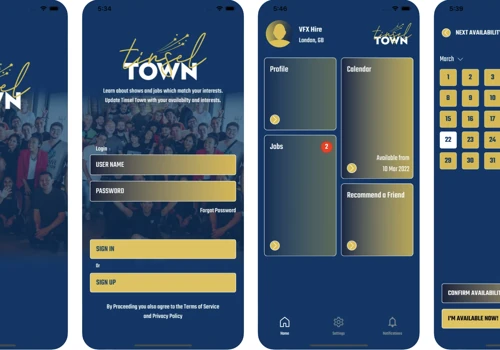 Tinsel Town App by VFX Hire