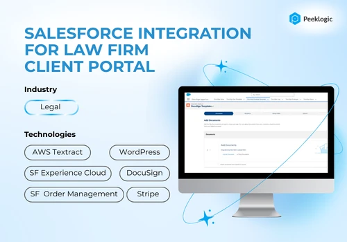 Salesforce Integration for Law Firm Client Portal