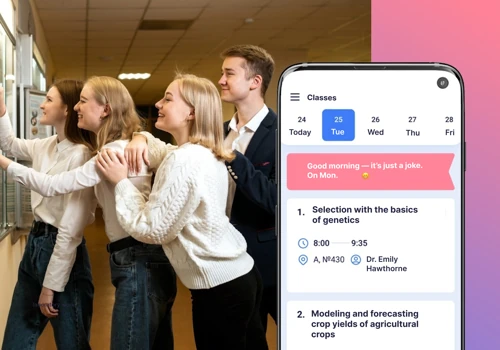 Mobile Applications for Students, Profs and Admin