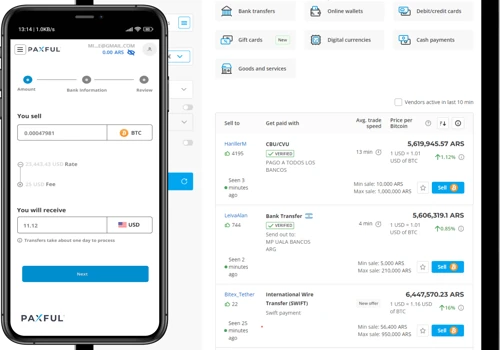 Sell Crypto Service