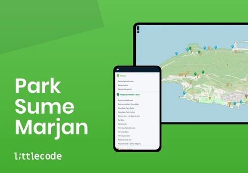 Audio-Visual Map Guide Park Šume Marjan
