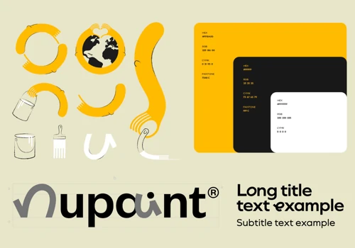 Nupaint Visual Identity, Naming & Packaging