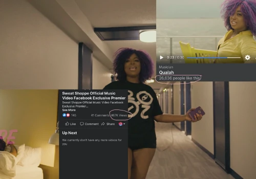Sweat Shoppe Facebook ADs Video Campaign