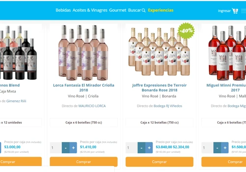 Custom Tailored Online Wine Marketplace