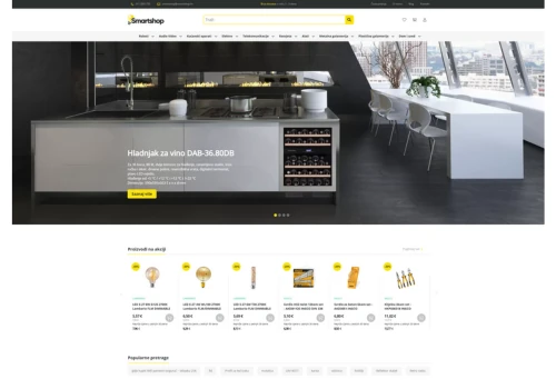 Smart home and audio-video equipment eCommerce