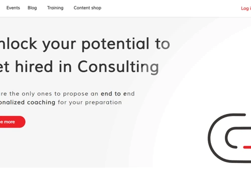Coaching marketplace for business consulting prepa