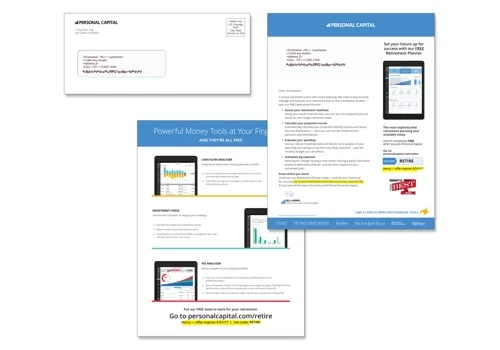 Direct Marketing Solution for Personal Capital