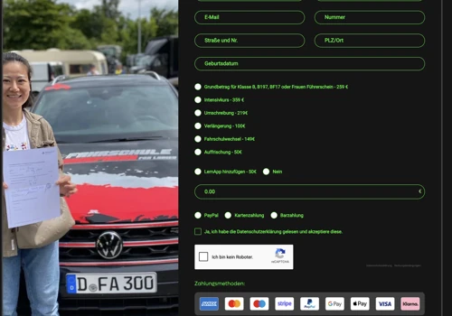 Website Redesign for Driving School In Germany