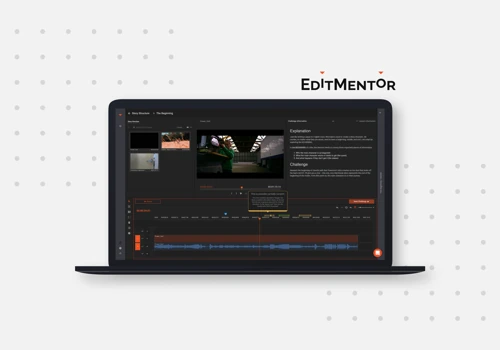 Interactive educational platform that teaches the creative art of video and can be accessed with any web browser.