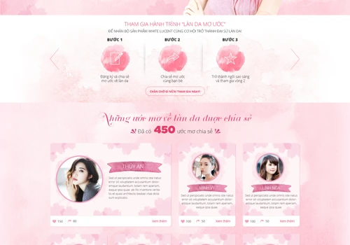 Shiseido White Lucent Contest Campaign