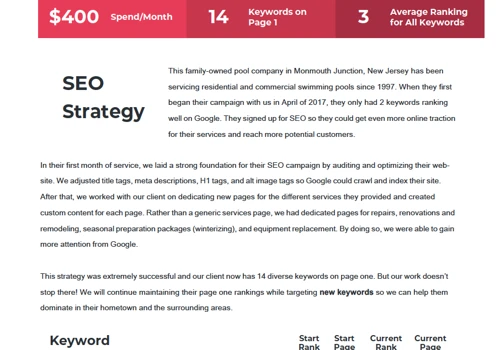 Soccer Company SEO Case Study