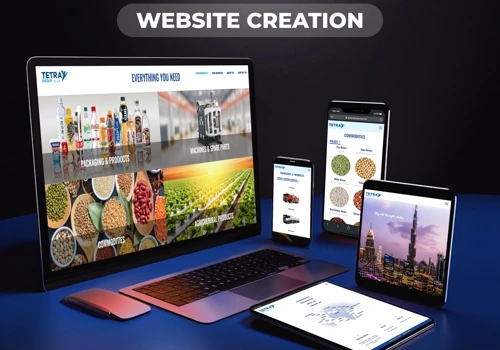 Tetrax Group: Web design & Web development