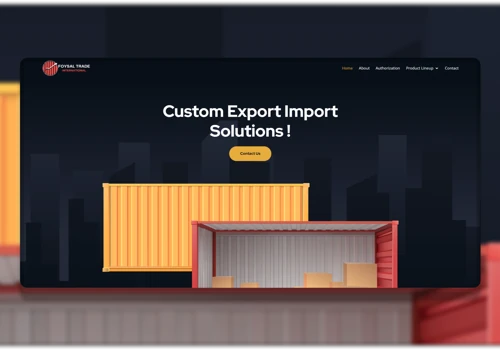 Business Website for Foysal Trade International