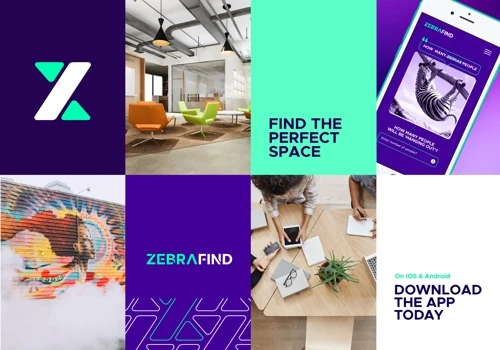 Branding for Zebrafind by Be Noticed Design