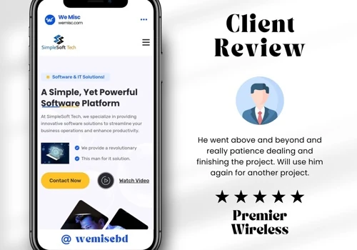 Client's Testimonials- Web Design-Software Company