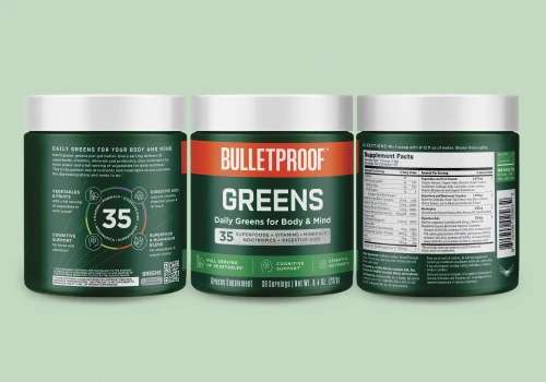 Bulletproof Greens - Packaging Design