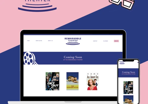 Remarkable Theater web design