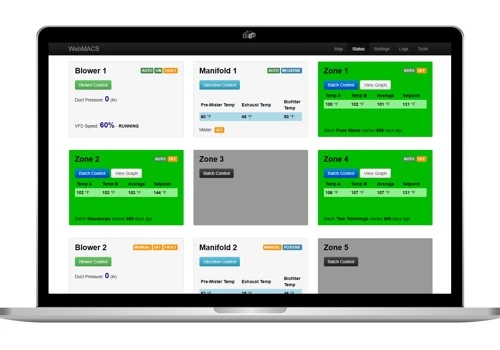 Modular Aeration Control System (WebMACS)