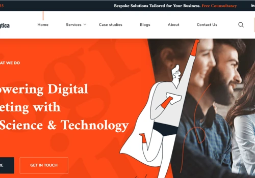 Fortune Analytica website development