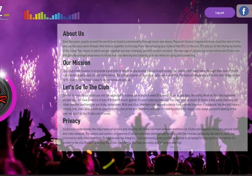 iClubz website