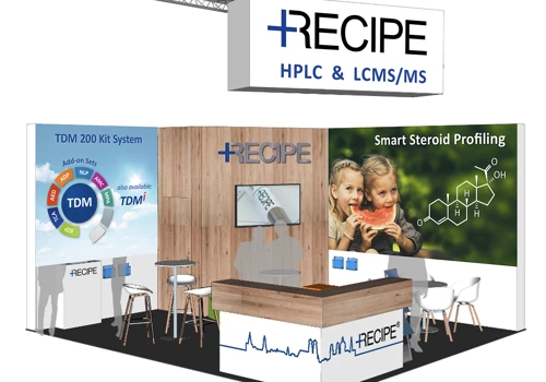 Recipe  Exhibition booth Analytica Trade Fair