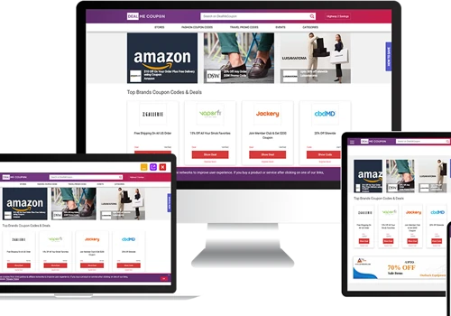 Website Dev For Affilate Coupons Business