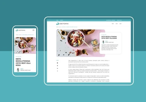 Dietomix Diet and Nutrition eCommerce Platform