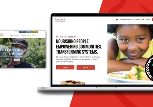 St. Louis Area Foodbank + TG: Website Redesign