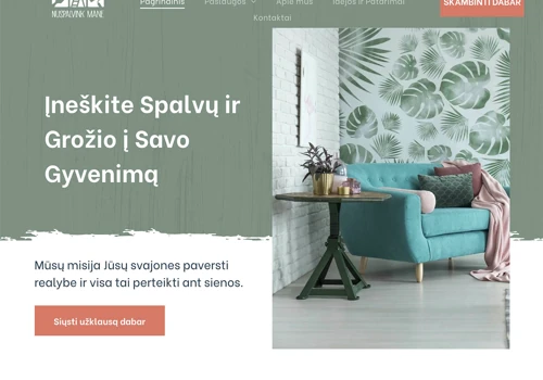 Web design and seo for painters
