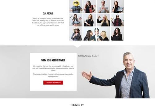 Fitwise Website design & Development