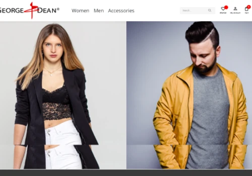 George & Dean E-commerce platform