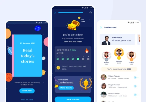Kids News Gamification